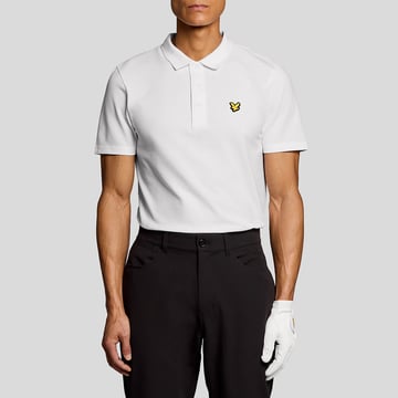 Golf Core Polo Hvid Lyle & Scott