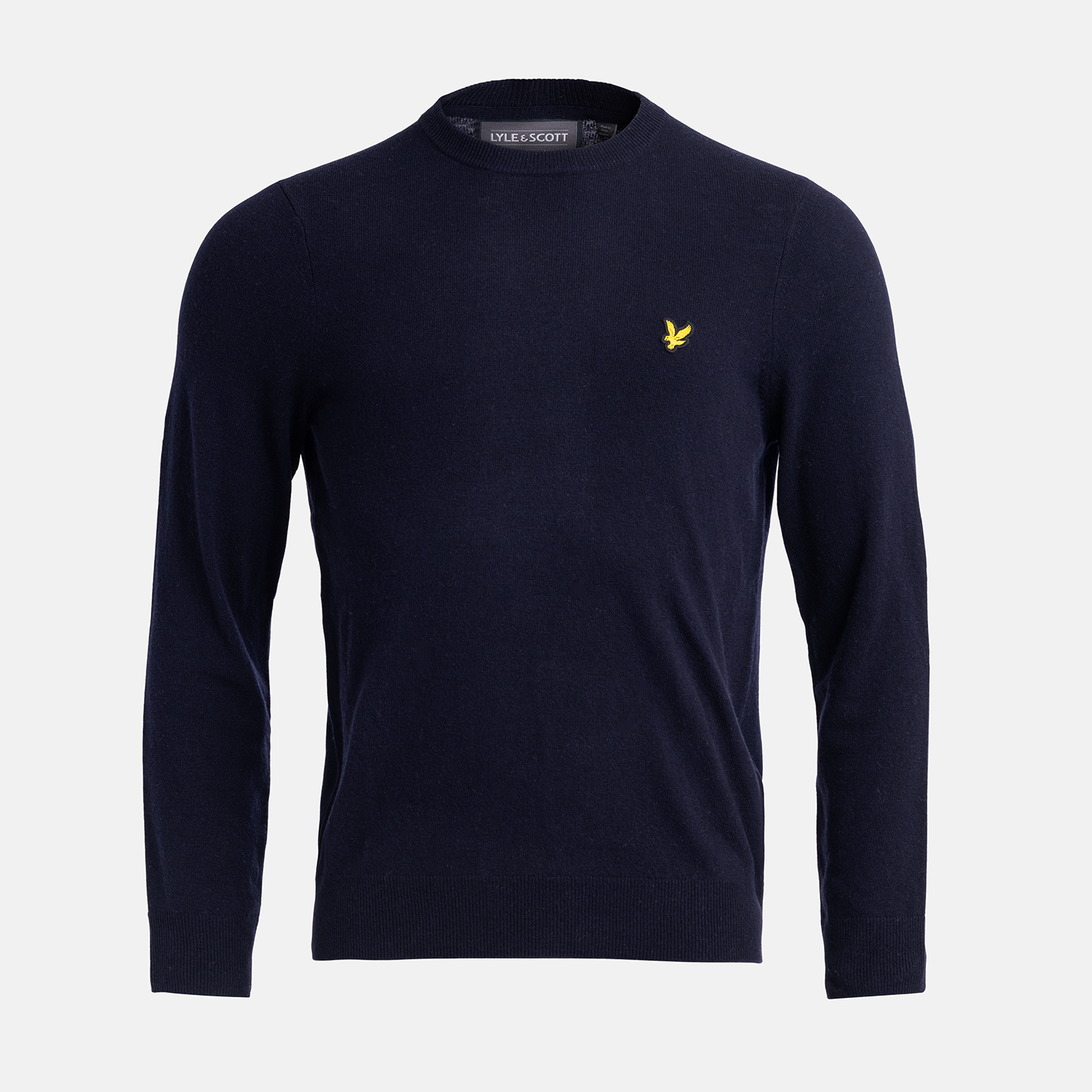 Lyle & Scott Lambswool Blend Crew Neck Sweater