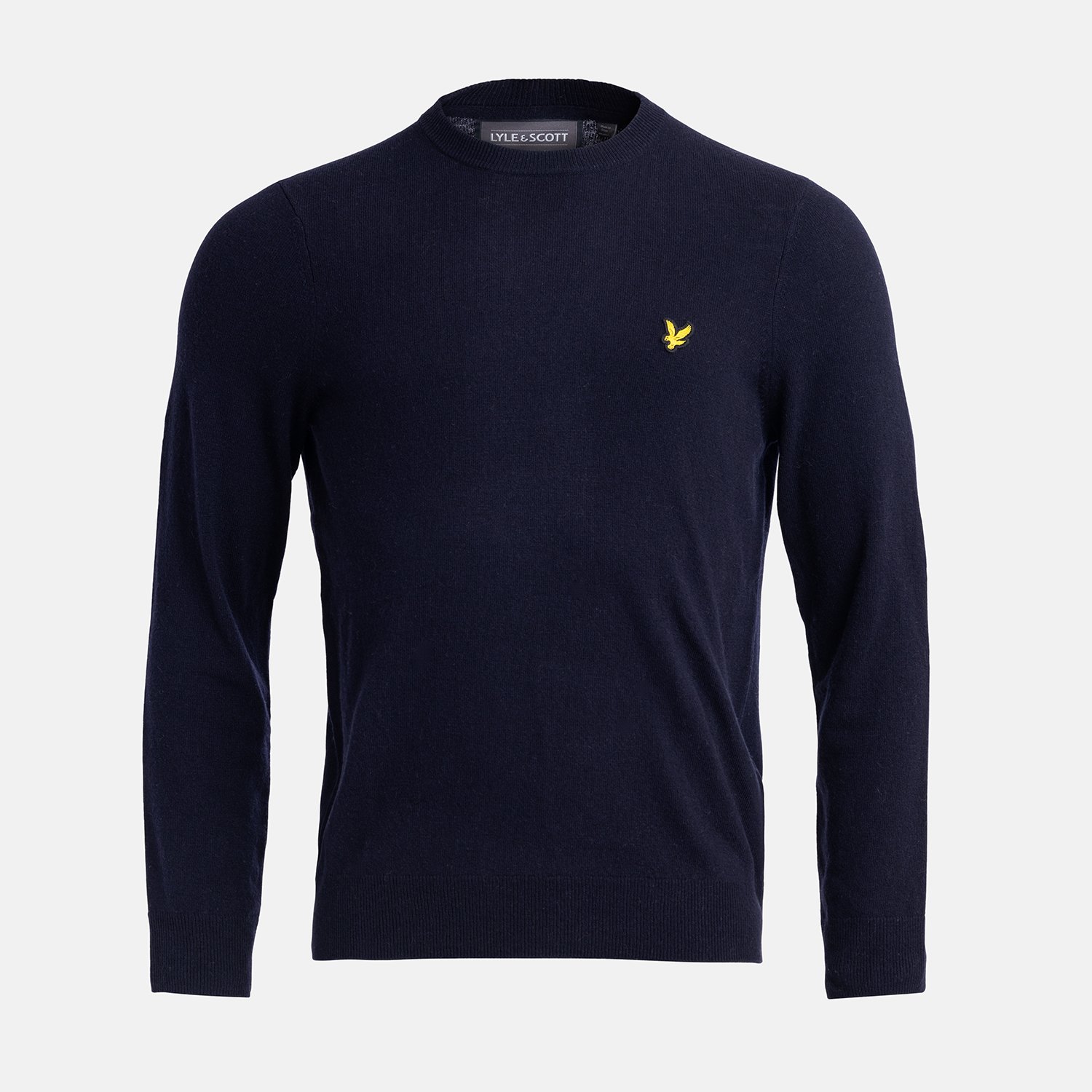 Lambswool Blend Crew Neck Jumper