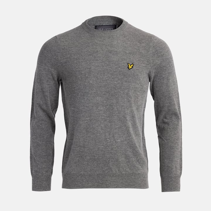 Lambswool Blend Crew Neck Jumper Lyle & Scott