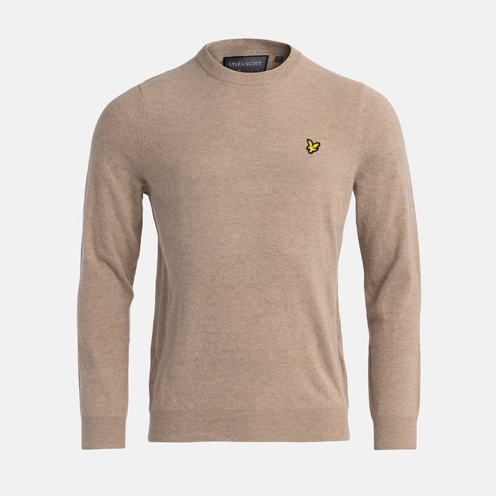 Lambswool Blend Crew Neck Jumper Lyle & Scott