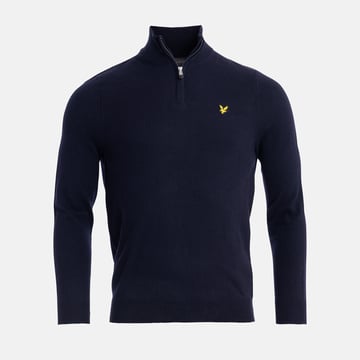 Lambswool Blend Quarter Zip Jumper Lyle & Scott