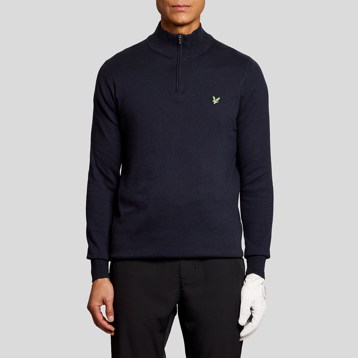 Golf Polyblend Quarter Zip Jumper Lyle & Scott