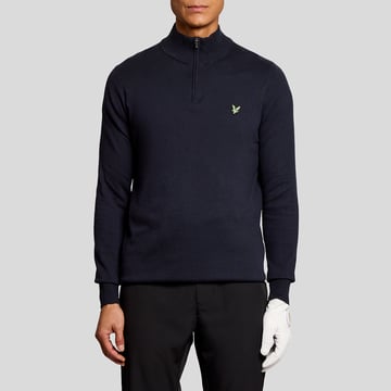 Golf Polyblend Quarter Zip Jumper Lyle & Scott