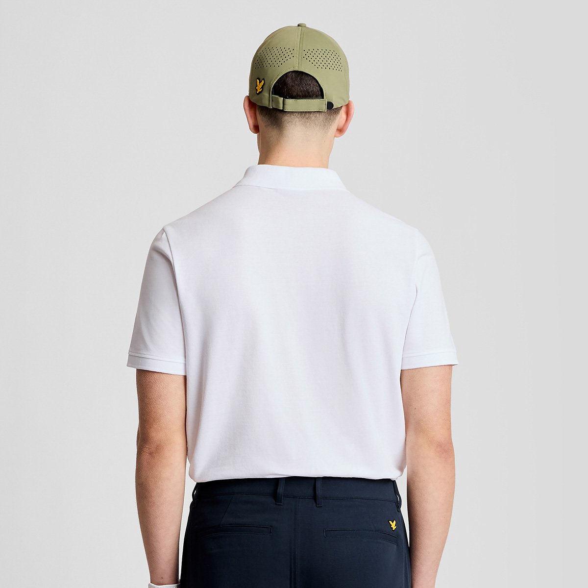 Golf Polo Shirt White Lyle & Scott