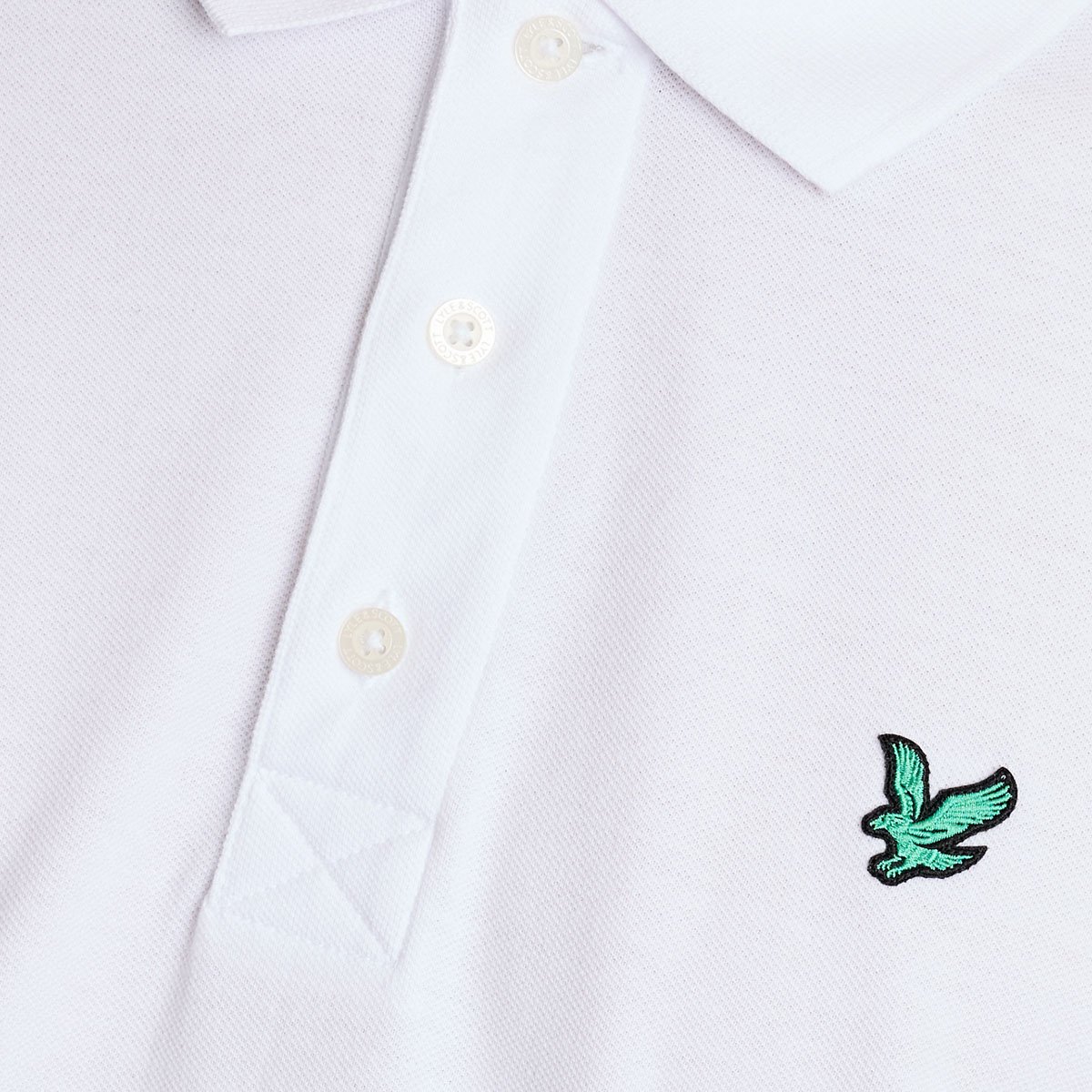 Golf Polo Shirt White Lyle & Scott