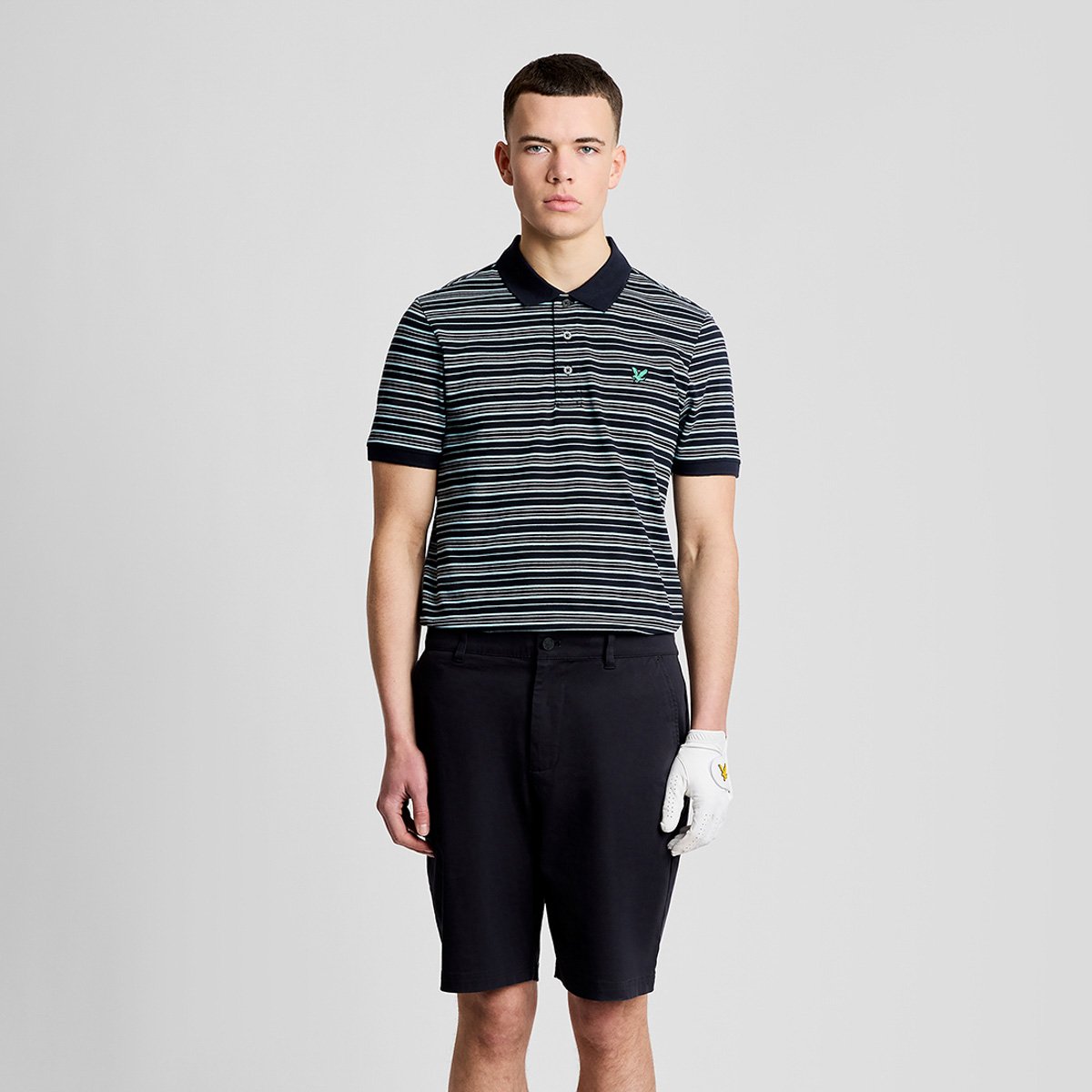 Golf Stripe Polo Shirt Lyle & Scott