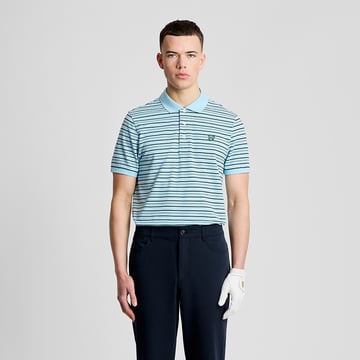 Golf Stripe Polo Shirt Lyle & Scott