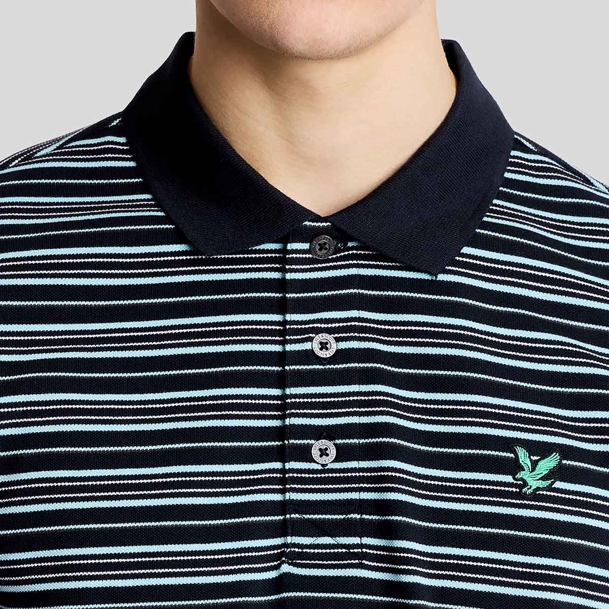 Golf Stripe Polo Shirt Lyle & Scott