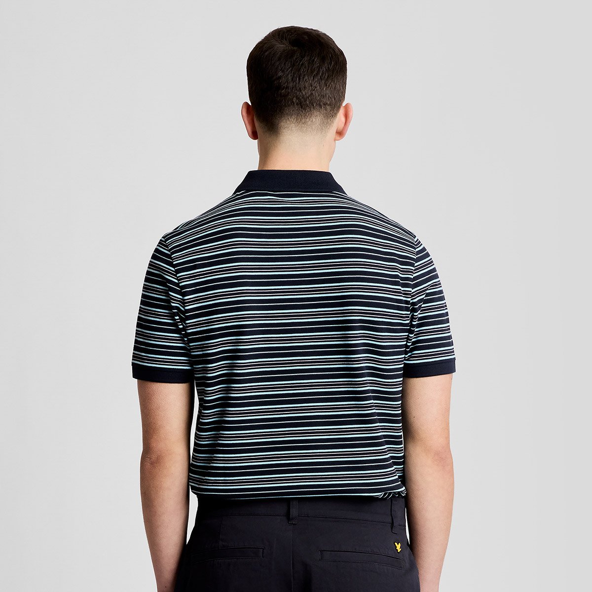 Golf Stripe Polo Shirt Lyle & Scott