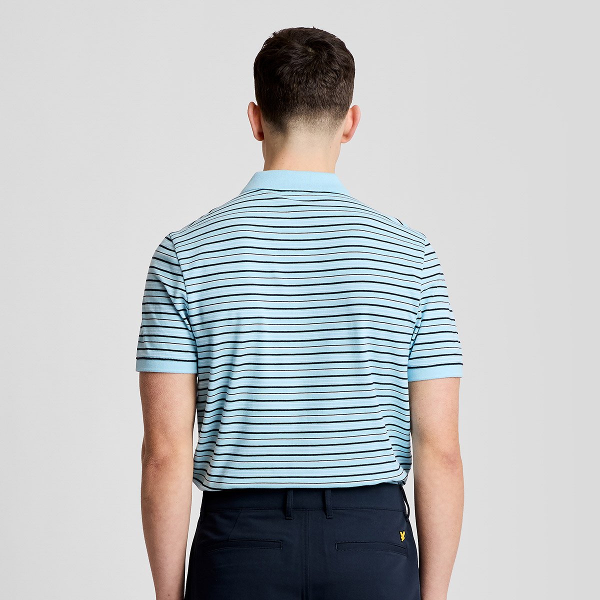 Golf Stripe Polo Shirt Lyle & Scott