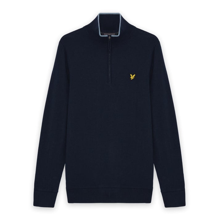 Golf Windjammer Quarter Zip Jumper Lyle & Scott