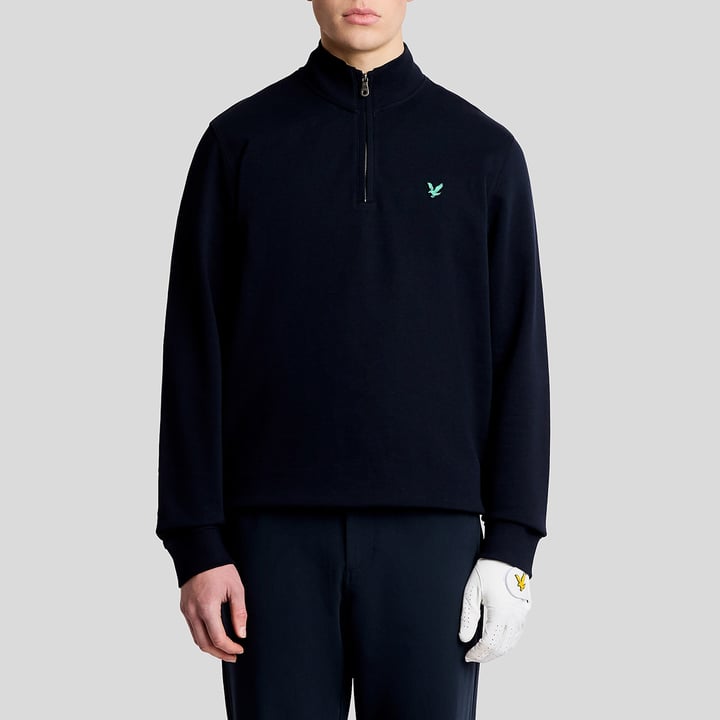 Golf Quarter Zip Midlayer Lyle & Scott
