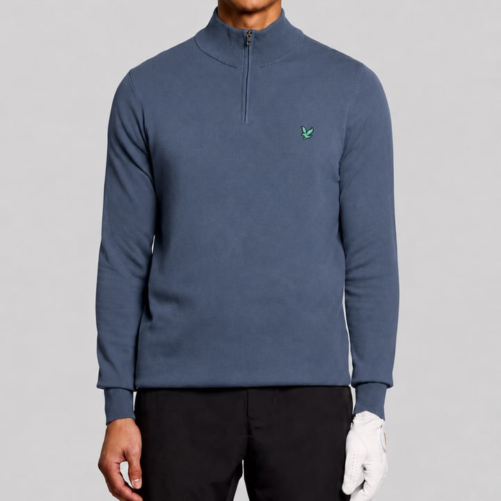 Golf Quarter Zip Midlayer Lyle & Scott