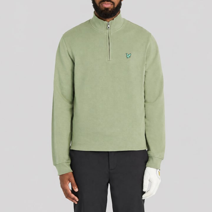 Golf Quarter Zip Midlayer Lyle & Scott