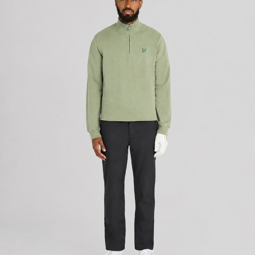 Golf Quarter Zip Midlayer Lyle & Scott