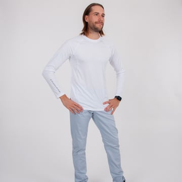 Norfolk Longsleeve Hvid Abacus