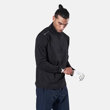 Sunningdale Halfzip Schwarz Abacus