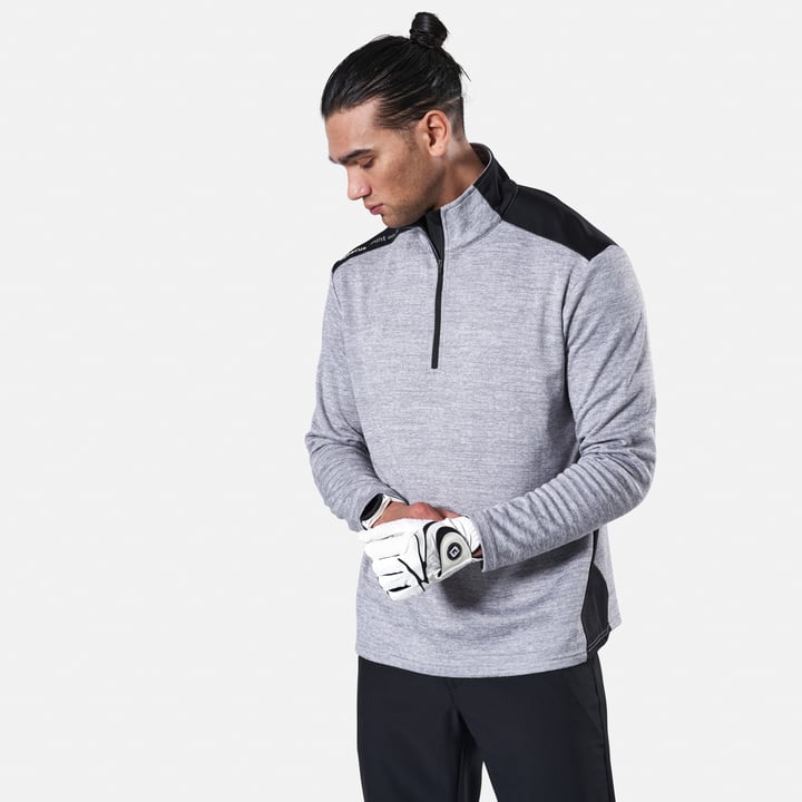 M Sunningdale Halfzip Grau Abacus