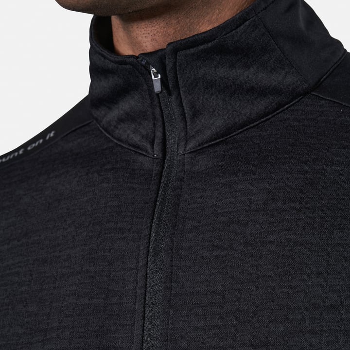 Sunningdale Halfzip Schwarz Abacus