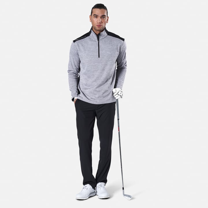 Sunningdale Halfzip Grau Abacus