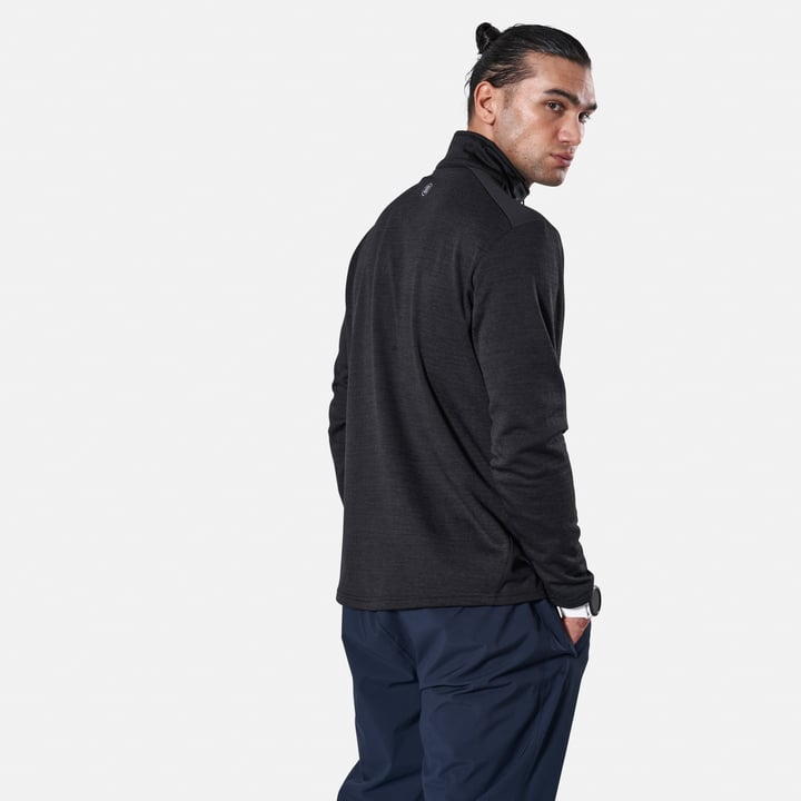 Sunningdale Halfzip Schwarz Abacus