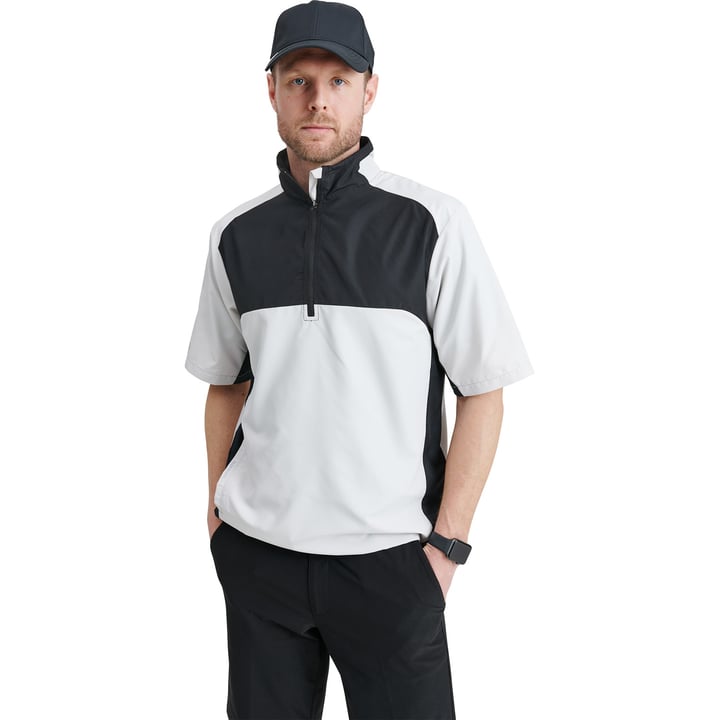 M Hills Stretch Windshirt Grau Abacus