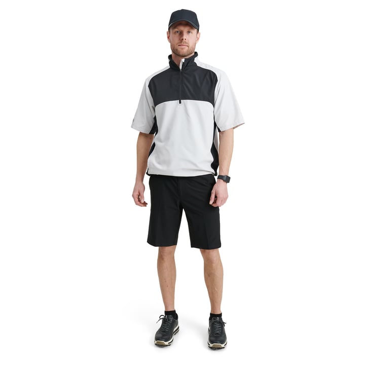 M Hills Stretch Windshirt Grau Abacus