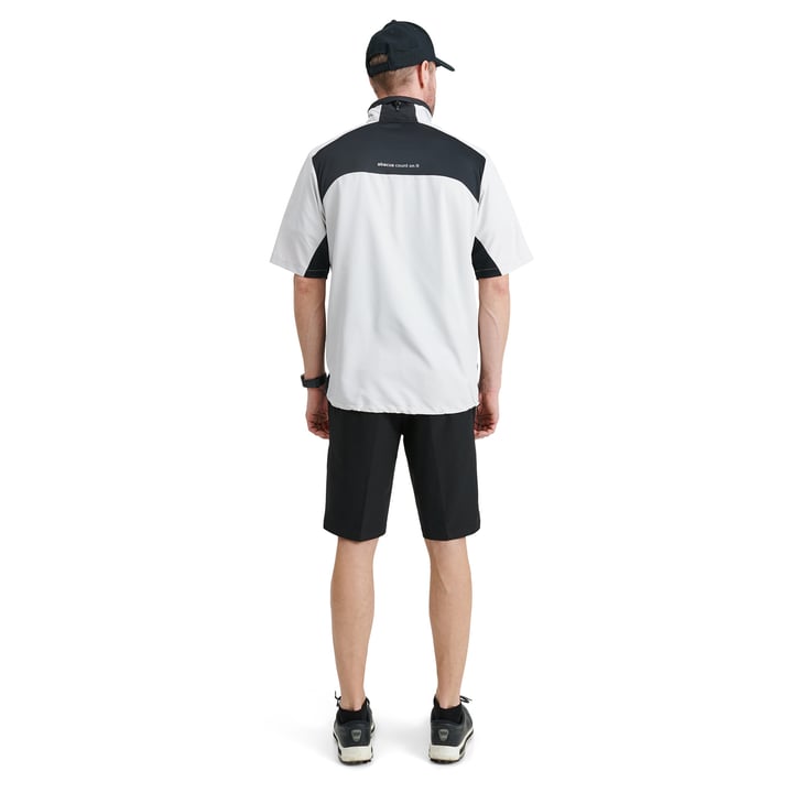 M Hills Stretch Windshirt Grau Abacus