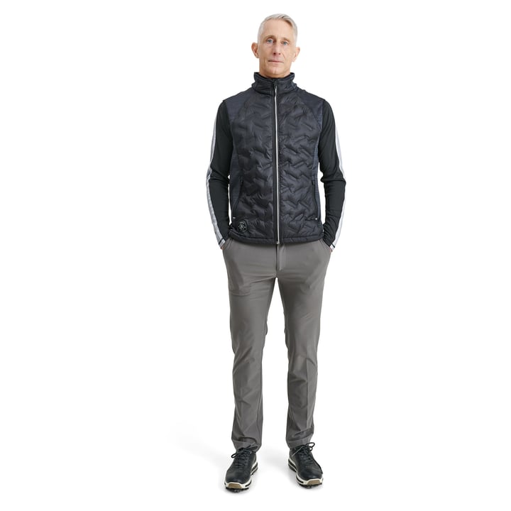 M Elgin Hybrid Vest Schwarz Abacus
