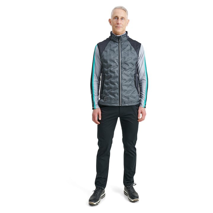 M Elgin Hybrid Vest Grau Abacus