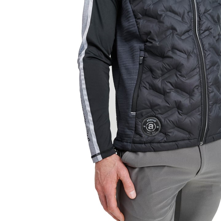 M Elgin Hybrid Vest Schwarz Abacus