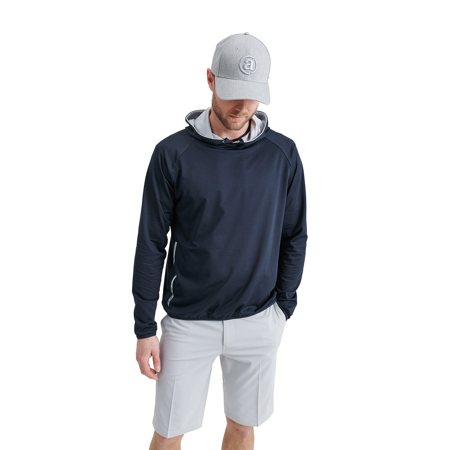 M Loop Hoodie Blue Abacus