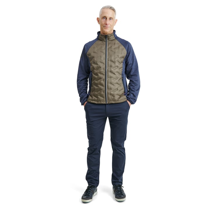 M Elgin Hybrid Jacket Grün Abacus