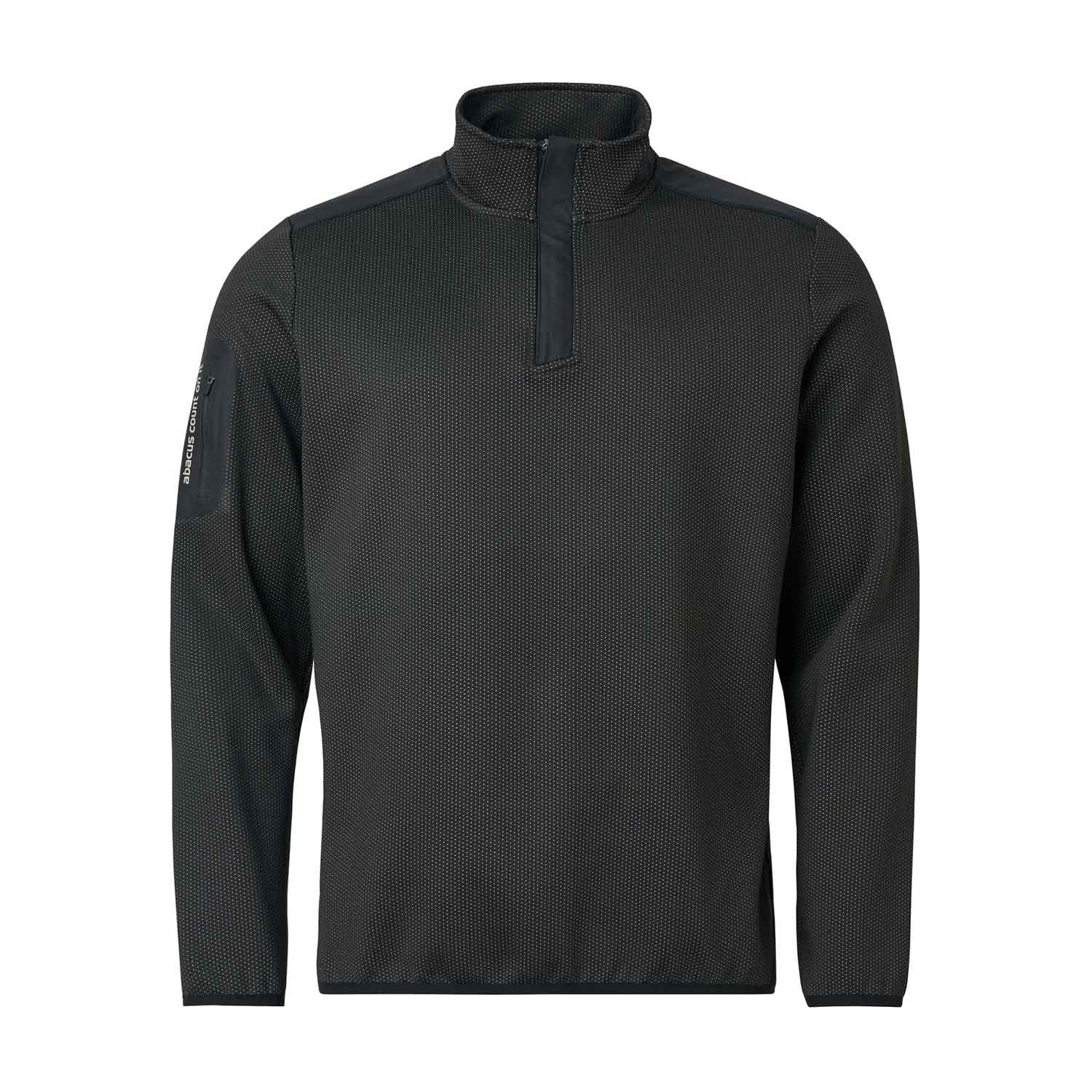 M Scramble Halfzip Schwarz
