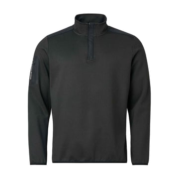 M Scramble Halfzip Schwarz Abacus