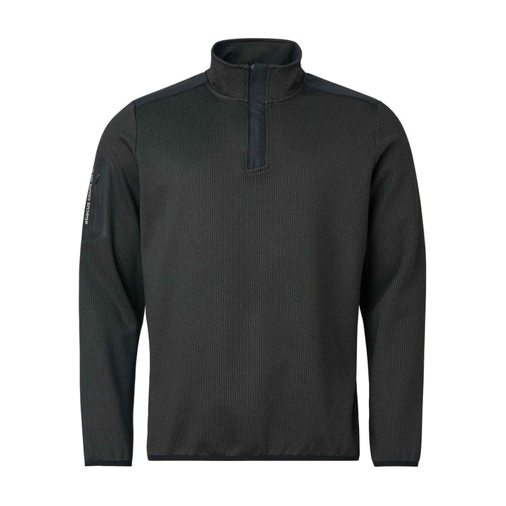 M Scramble Halfzip Schwarz Abacus