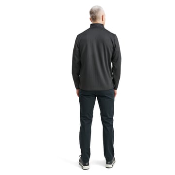 M Scramble Halfzip Schwarz Abacus