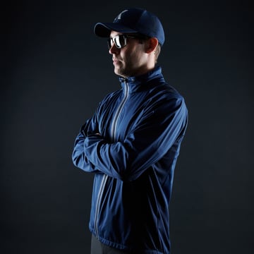 M Score Stretch Windjacket Grå Abacus