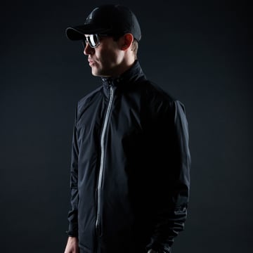 M Score Stretch Windjacket Schwarz Abacus