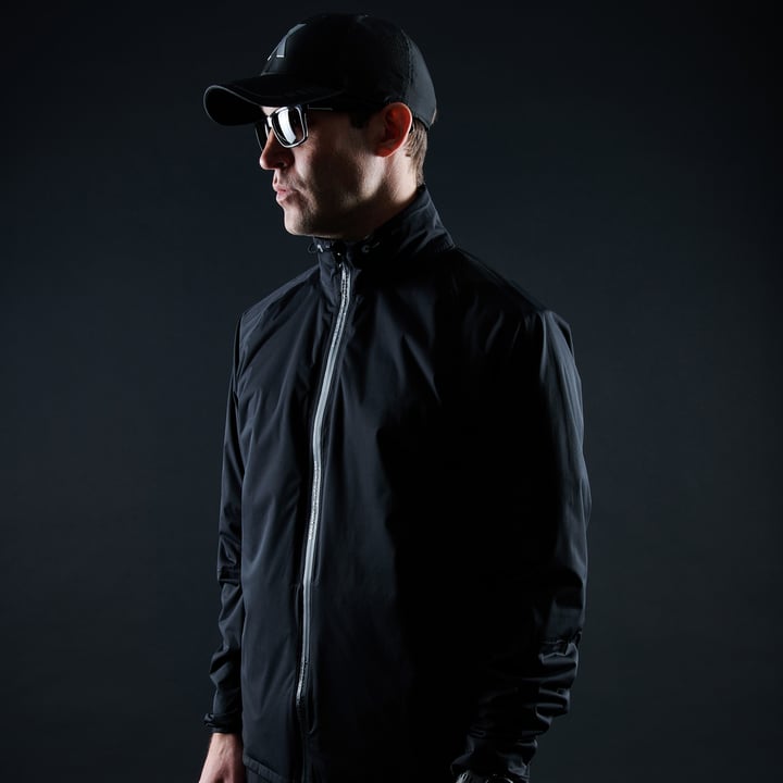 M Score Stretch Windjacket Schwarz Abacus