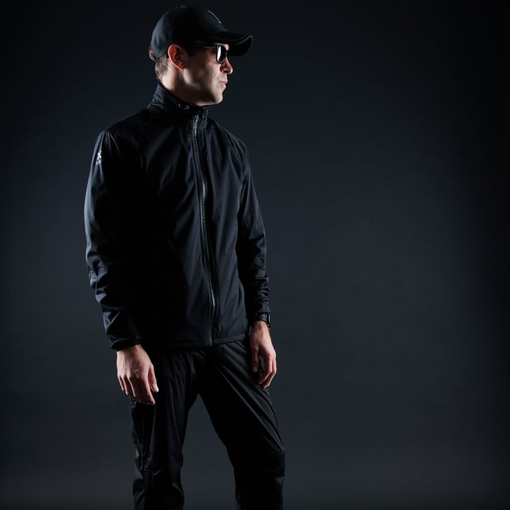 M Score Stretch Windjacket Schwarz Abacus