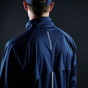 M Score Stretch Windjacket Grå Abacus