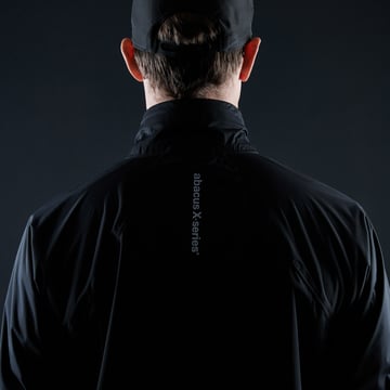 M Score Stretch Windjacket Schwarz Abacus