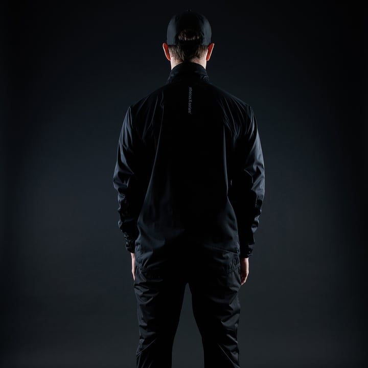 M Score Stretch Windjacket Schwarz Abacus
