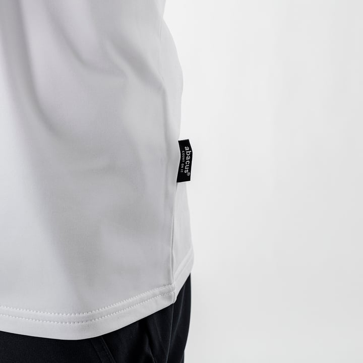M Mashie Halfzip Fleece Hvid Abacus