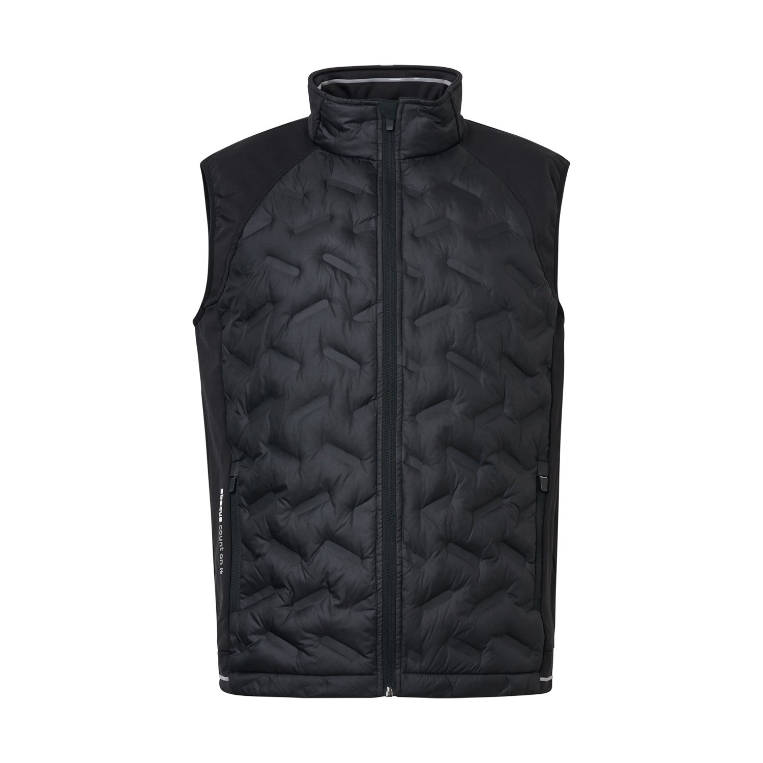 M Grove Hybrid Vest Svart