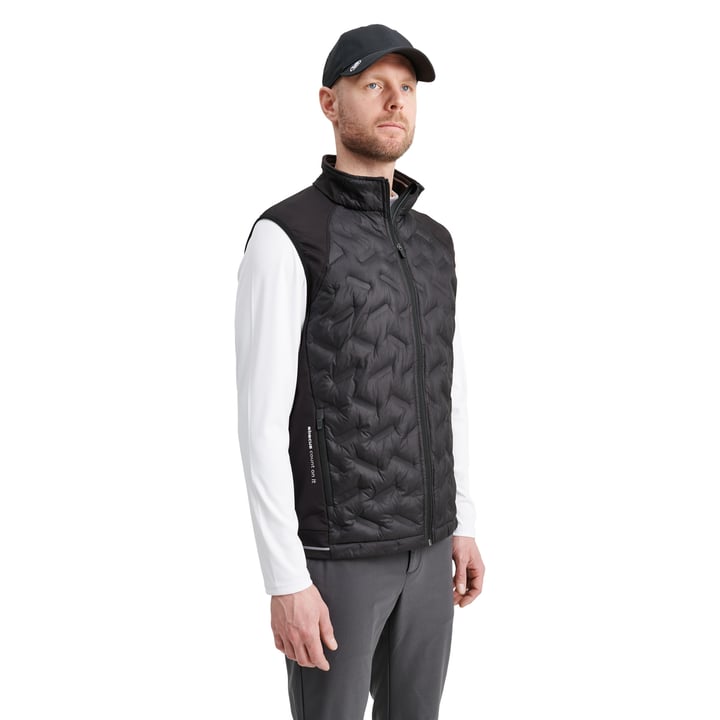 M Grove Hybrid Vest Black Abacus