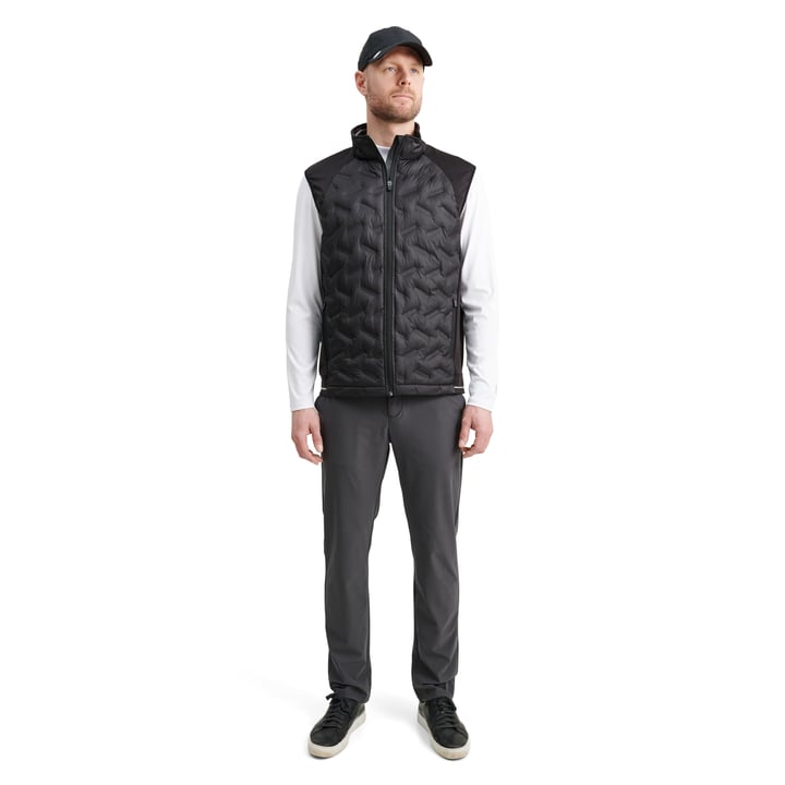 M Grove Hybrid Vest Svart Abacus