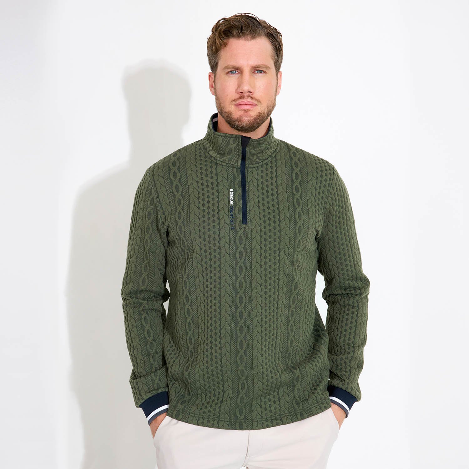 M Woburn Midlayer Grün Abacus